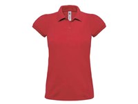 B&C polo Dames Heavymill , 230 gr. (zwaardere kwaliteit) korte mouwen